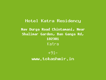 Hotel Katra Residency, Katra