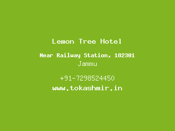 Lemon Tree Hotel, Jammu